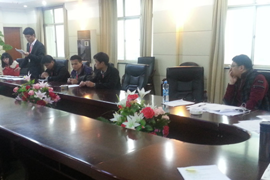 雛鷹長成，展翅高飛——2013屆頂崗大學生分崗考評會在樟樹舉行